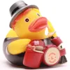 Badeente Drummer Boy Vinyl 8 cm Produktbild-Vorschau 5