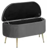 Sitzbank für den Flur mit Stauraum SOLARO, 100 x 40 x 53 cm Produktbild-Vorschau 2