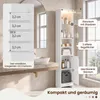 Hochschrank mit LED und Glastür, schmaler Badschrank 170cm, Produktbild-Vorschau 4