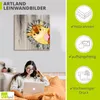 ARTland Leinwandbild Waldland Freunde - Igel Größe: 70x70 Produktbild-Vorschau 3