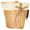 Panier en osier pour panier avant de vélo insert tressé Voir les images du produit 4