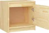 The Living Store Nachttisch 40x30,5x40 cm Massivholz Kiefer Produktbild-Vorschau 6