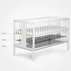 Babybett Gitterbett 120x60 cm Kiefer höhenverstellbar mit Produktbild-Vorschau 7