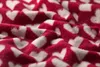 David Fussenegger Kuscheldecke Herzen 150x200 cm Bordeaux Produktbild-Vorschau 3