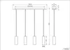 Lustre MARLEY noir Trio 312400432 Voir les images du produit 5