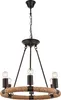 Globo Lighting|Hängeleuchte Metall schwarz, 6x E27 Produktbild-Vorschau 1