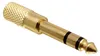 DeLOCK 65361, 6.35 mm, 3.5 mm, Gold Produktbild-Vorschau 3