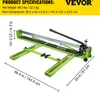 VEVOR řezačka na dlaždice 1200 mm s přídavným řezným Náhled obrázku produktu 7