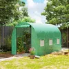 Serra Outsunny, circa 3 x 2 x 2 m, serra in plastica con 6 Anteprima dell’immagine prodotto 2