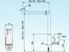 Waschtisch Raumsparsiphon Möbel Siphon EXTRA SLIM Produktbild-Vorschau 2