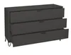 Kommode Erna 119x45x82 Anthrazit matt Lack 14714-D Produktbild-Vorschau 3