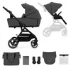 KINDERKRAFT SELECT Passeggino combinato Yoxi 2in1 Grigio Anteprima dell’immagine prodotto 1