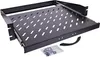 InLine 19114I, Verstellbares Regal, Stahl, Schwarz, 2,84 kg Produktbild-Vorschau 1