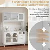 Flieks Esszimmer-Hochschrank mit mehrstufigem Stauraum, Produktbild-Vorschau 5
