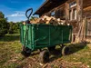 Záhradný vozík 95 x 50 x 40 cm, nosnosť do 300 kg, ručný Náhľad obrázku produktu 5