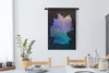 MuchoWow® Wandteppich Wandbehang Karte - Deutschland - Produktbild-Vorschau 3