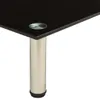 vidaXL TV-Tisch 60x35x17 cm Schwarz Hartglas Produktbild-Vorschau 8