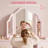 AIYAPLAY Schminktisch Kinder, 2 in 1 Kinderschminktisch Produktbild-Vorschau 6