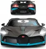 A front and back view of a remote-controlled Bugatti Divo car. Produktbild-Vorschau