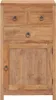 vidaXL Sideboard 50x30x90 cm Massivholz Teak Produktbild-Vorschau 2