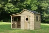 4iQ Holz-Kinder-Gartenhaus „Ela“ – 240×125×173 cm Spielhaus Produktbild-Vorschau 4