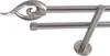 Gardinenstange Set Edelstahl Look Metall Ø 16mm zur Produktbild-Vorschau 1