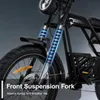 T3 E-Bike Fatbike Cityrad 20×4,0" 62 Nm Elektrofahrrad, 873 Produktbild-Vorschau 8