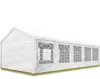 TOOLPORT Tendone per feste gazebo 4x10 m bianco PE 350 N Anteprima dell’immagine prodotto 1