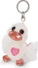 NICI Schlüsselanhänger Love White Swan 8cm, GRÜN Produktbild-Vorschau 1