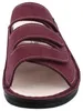 Ciabatte Finn Comfort modello Korfu, color bordeaux, taglia Anteprima dell’immagine prodotto 5