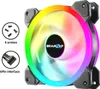 BRAINZAP 6x 120mm LED A-RGB Case Fan SET Gehäuse Lüfter Produktbild-Vorschau 5