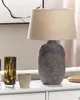 BELIANI Stolní lampa šedá a béžová keramická 46 cm Náhled obrázku produktu 4