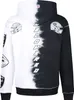 Odzyskana bluza z kapturem NFL Raiders Ink Dye Effect On Podgląd zdjęcia produktu 7