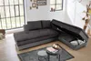 Federkern Ecksofa Doppelbett Dauerschläfer Bettkasten Couch Produktbild-Vorschau 3