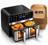 8L Heißluftfritteuse RA930DSSV XXL, 2 separat gesteuerte Produktbild-Vorschau 1