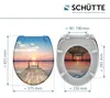 Sedile WC SCHÜTTE con chiusura ammortizzata SUNSET SKY Anteprima dell’immagine prodotto 6