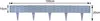 TRMLBE Rattan-Optik Rasenkante 2 *10m Beeteinfassung Produktbild-Vorschau 2