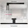 B.K.Licht applique murale salle de bain noire 30cm 5W 650lm Voir les images du produit 5