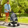 PawHut Hundewagen Pet Stroller für kleine Hunde Produktbild-Vorschau 2