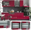 Armoire en verre Vicco Fame-Line Rouge bordeaux Haute Voir les images du produit 2