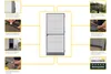 Schellenberg Fliegengittertür Premium, 120 x 240 cm, weiß, Produktbild-Vorschau 3