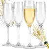 Flûtes à champagne - 210 ml - Verre strié - Verre - Verres Voir les images du produit 6