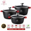 Pfannenset 6-teilig 28/32/36 cm – Induktionsgeeignet – Produktbild-Vorschau 2