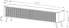 Masseno TV-Schrank LANTANA 200 cm Fernsehschrank mit 2 Produktbild-Vorschau 7
