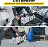 Pompa próżniowa VEVOR 12CFM Pompa próżniowa 1HP 0,3 Pa Podgląd zdjęcia produktu 2