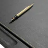 Ensemble de bureau en cuir - NOIR - Ensemble d'accessoires Voir les images du produit 5