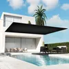 JOIEYOU Voile d'ombrage balcon 2x5m en 150g/㎡ HDPE Voir les images du produit 4