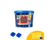 Simba Bausteine Blox 100 blaue 4er Steine in Dose Produktbild-Vorschau 4