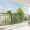 vidaXL Transparente Plane mit Ösen 1x8 m PVC Produktbild-Vorschau 1