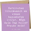 Mr. & Mrs. Panda Glückwunschkarte Spruch 1962 Geburtstag - Produktbild-Vorschau 1